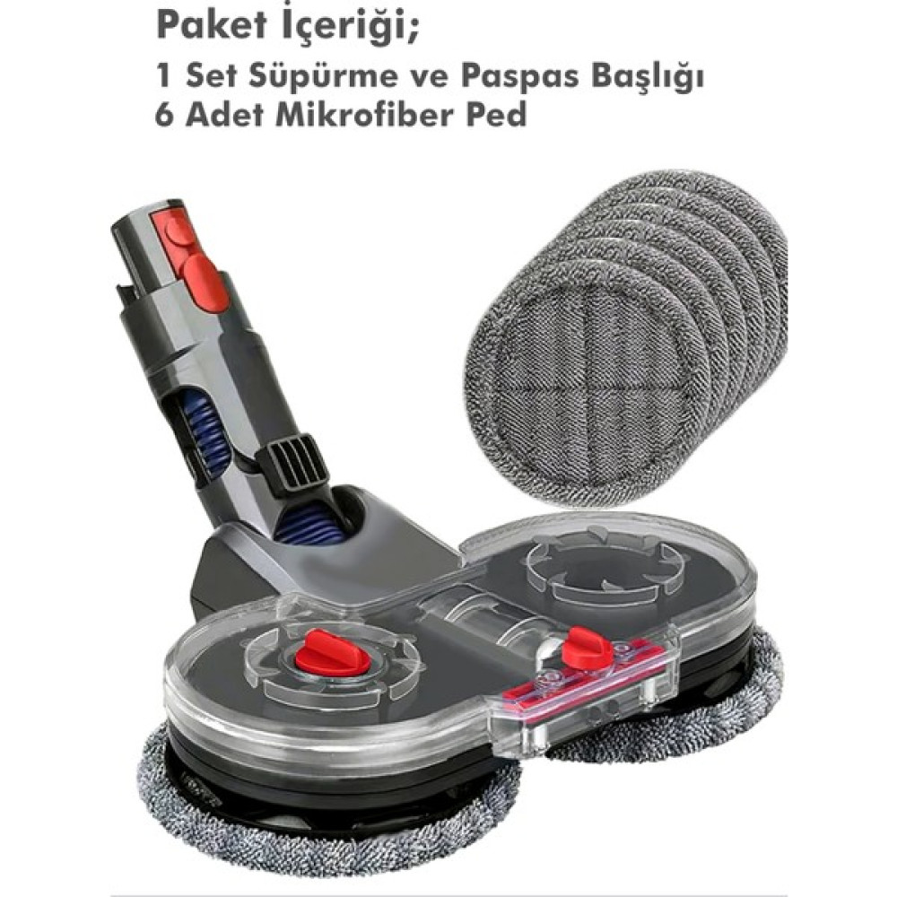 Adm Dyson V7 V8 V10 V11 V15 Elektrikli Süpürgeler Için Uyumlu Paspas ve Süpürme Başlığı Elektrikli Süpürge Aksesuarları Fiyatı