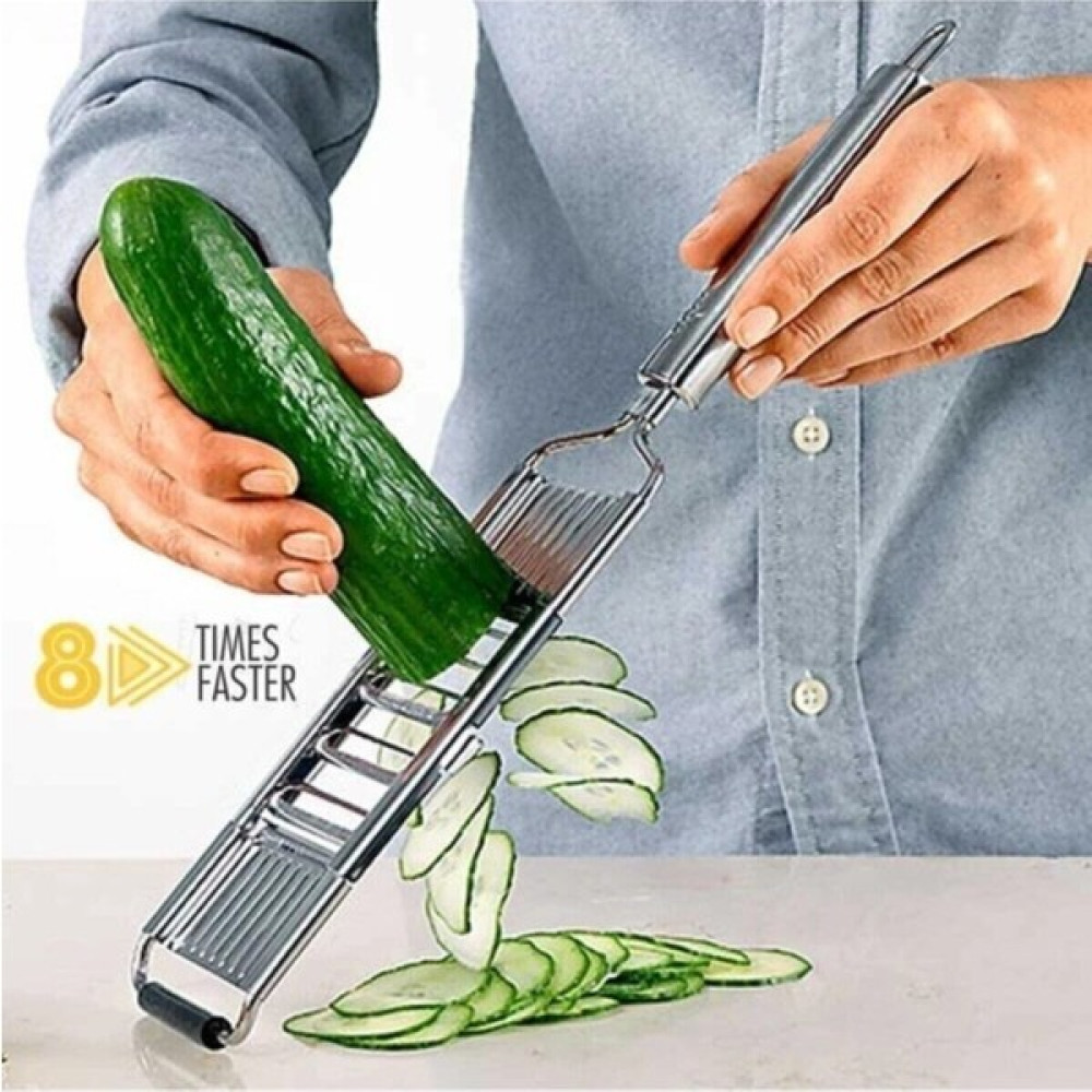 Adm Store 3 Bıçaklı Sebze Dilimleyici Rende Paslanmaz Çelik 3 In 1 Dilimleyici Doğrayıcı Çoklu Rende Mutfak Gereçleri Fiyatı