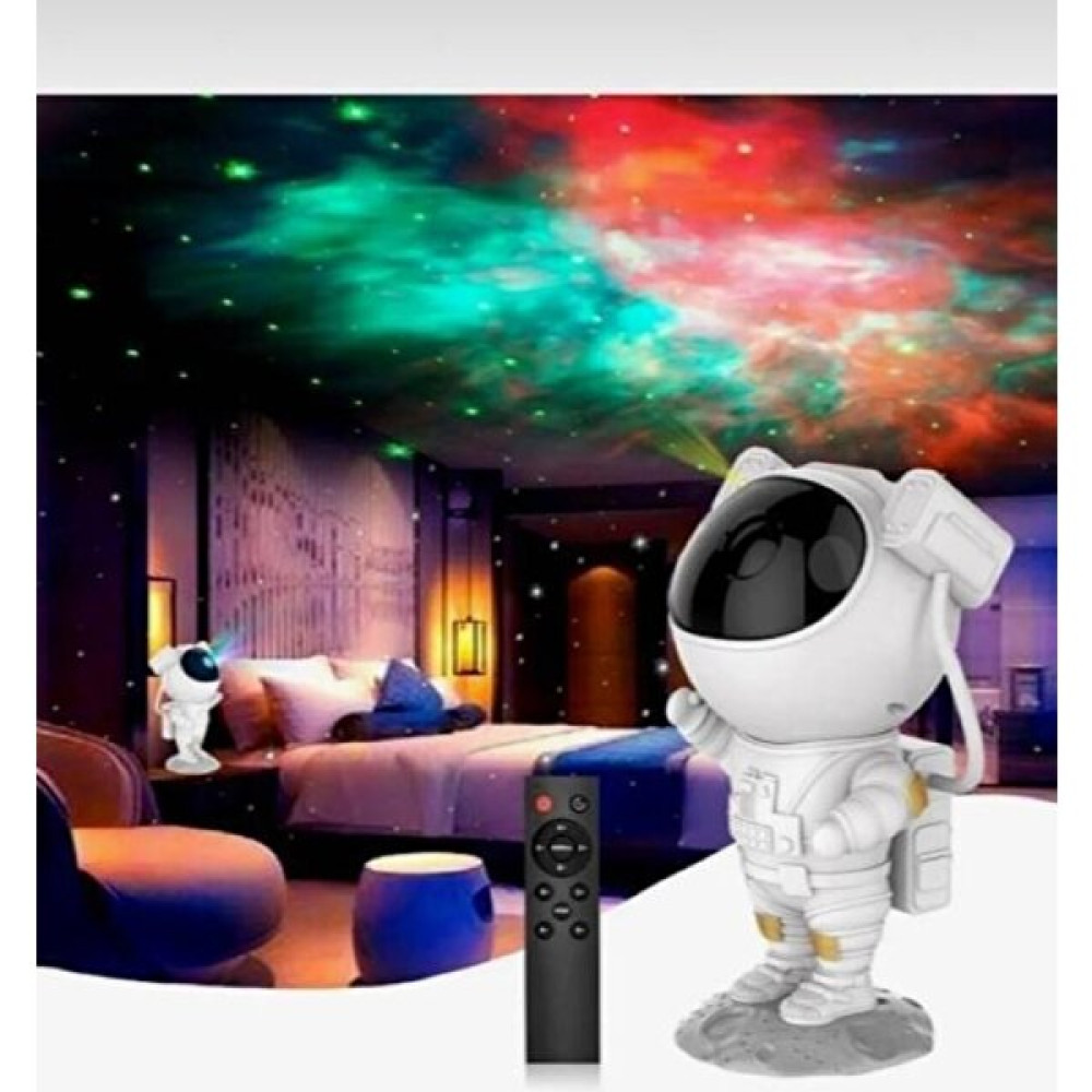 Adm Store Galaksi Yıldız Samanyolu Projektör Astronot Samanyolu Işıklı Projeksiyon Gece Lambası - Beyaz Gece Lambası Fiyatı