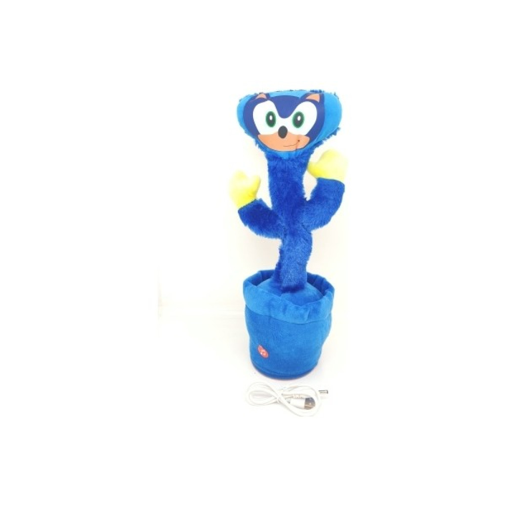 Admay Konuşan Dans Eden Müzikli Işıklı Şarjlı Taklitçi Saksı Kaktüs Sonic Peluş Oyuncak ( Şarzlıdır) Peluş Oyuncaklar Fiyatı