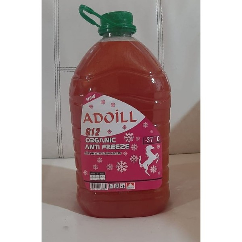 Adoil Kırmızı Antifiriz G12 Organik 3lt -37 Derece Antifiriz 2022 Üretim Antifiriz Fiyatı
