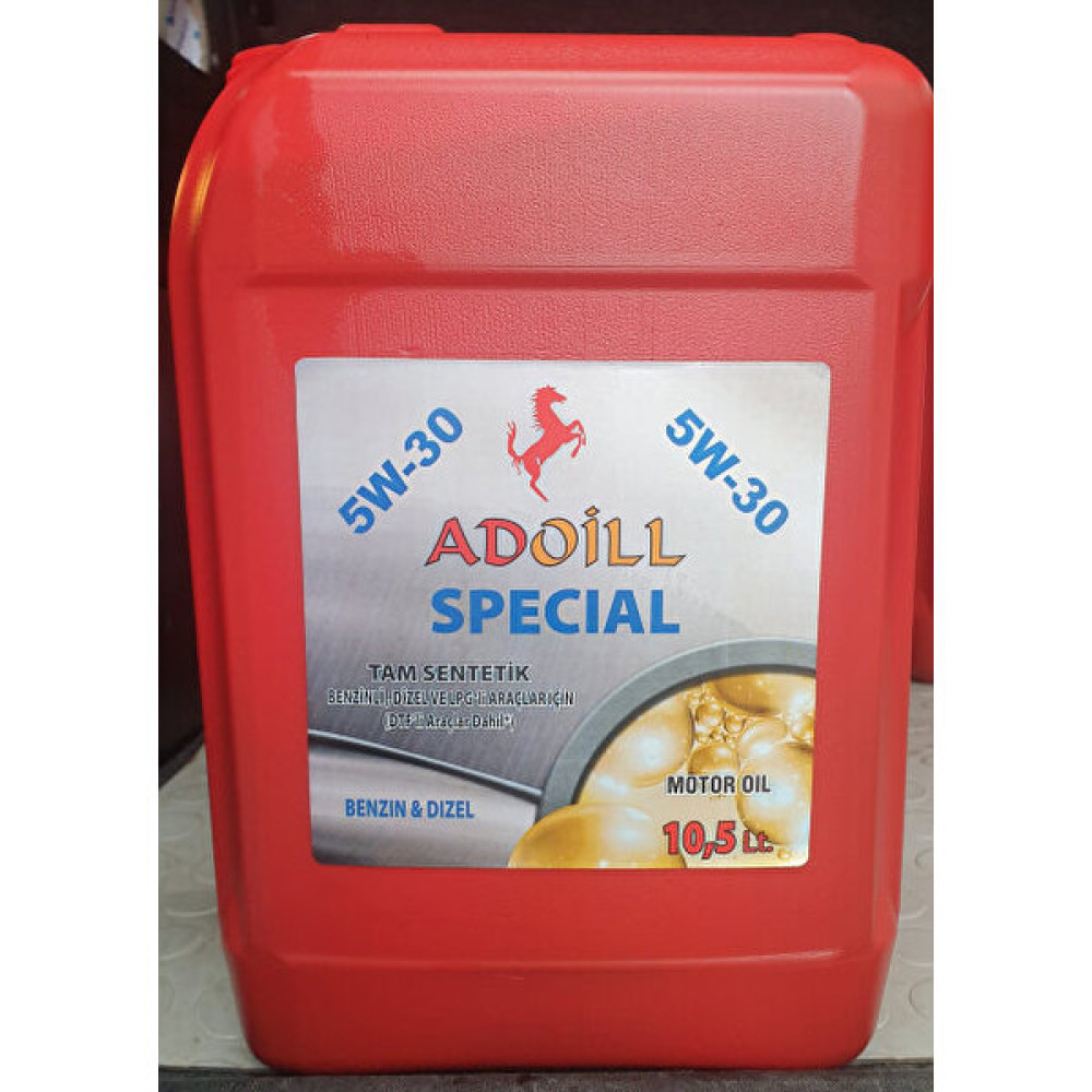 Adoıl Special 5W-30 Dpf Li Partiküllü 10.50 Litre Motor Yağı ( Üretim Yılı: 2023 ) Motor Yağı Fiyatı
