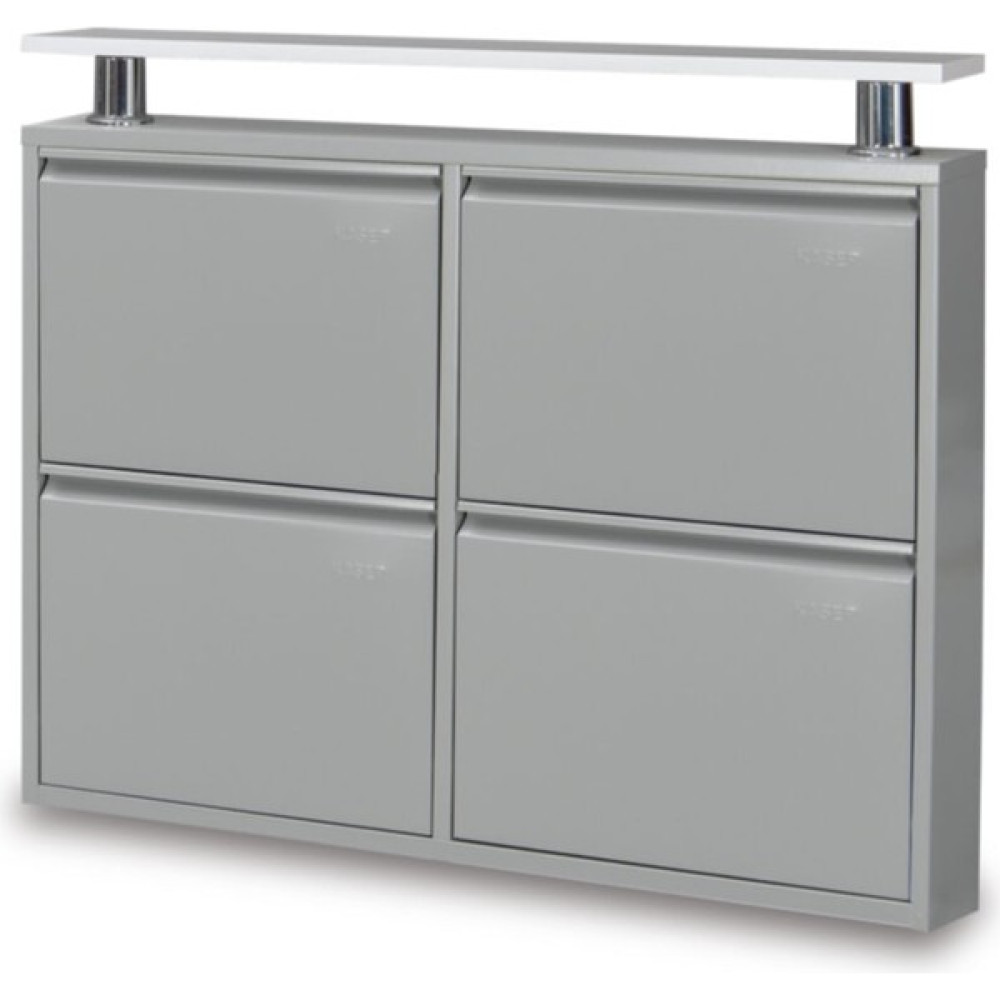 Adore Kaser Metal Gri Ayakkabılık 2+2 Ayakkabılık Fiyatı