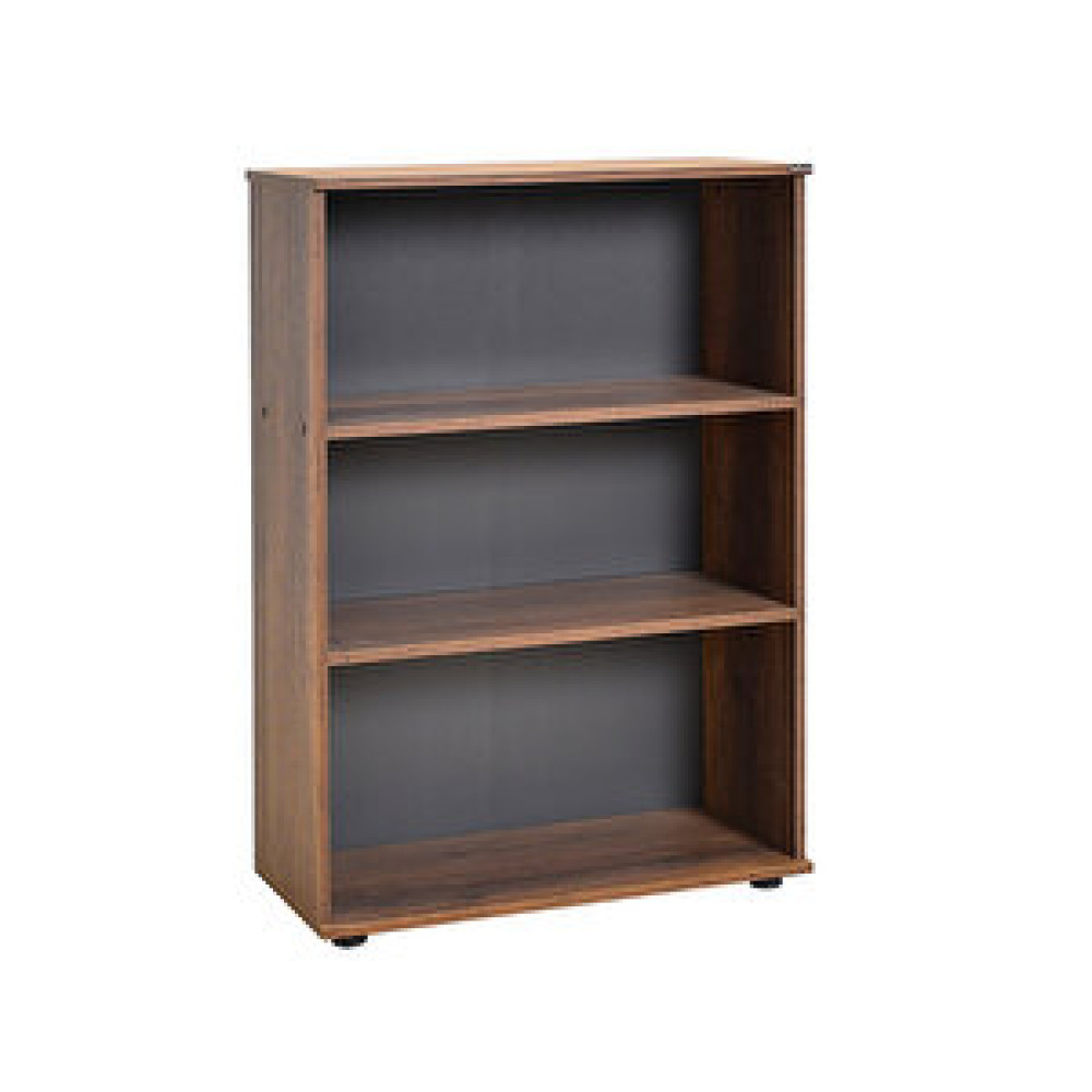 Adore Mobilya Rio 3 Raflı Kitaplık-koyu Ceviz(oslo Ceviz) 72x109x34 Cm (gxyxd) Kitaplık Fiyatı