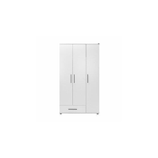 Adore Mobilya White 3 Kapılı 1 Çekmeceli Gardırop Gardrop & Dolap Fiyatı