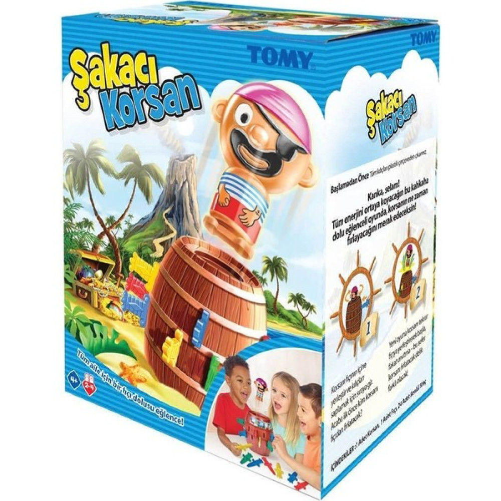 Adore Oyuncak 7028 Tomy, Şakacı Korsan / +4 Yaş - Renkli Oyun Takımları Fiyatı