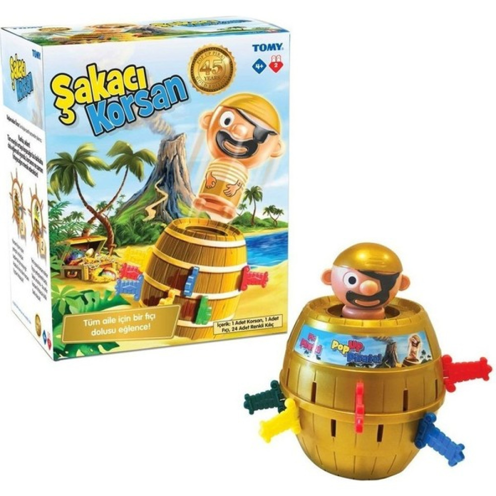 Adore Oyuncak 73145 Tomy Şakacı Korsan Gold / +4 Yaş - Sarı Oyun Takımları Fiyatı
