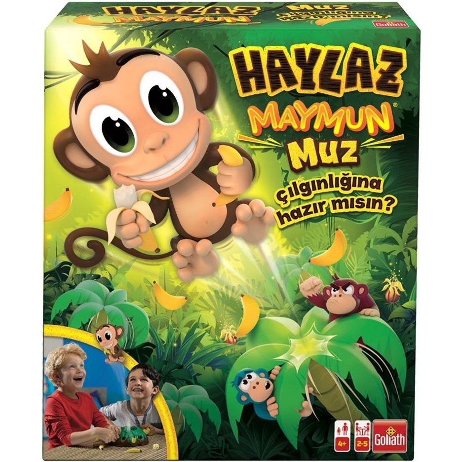 Adore Oyuncak 918668 Goliath Haylaz Maymun / +4 Yaş - Yeşil Anne Bebek Oyuncak Fiyatı
