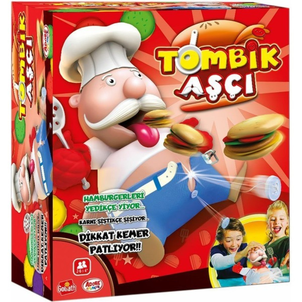 Adore Oyuncak 930335 Tomy Tombik Aşçı 6-99 Yaş Oyun Seti Fiyatı
