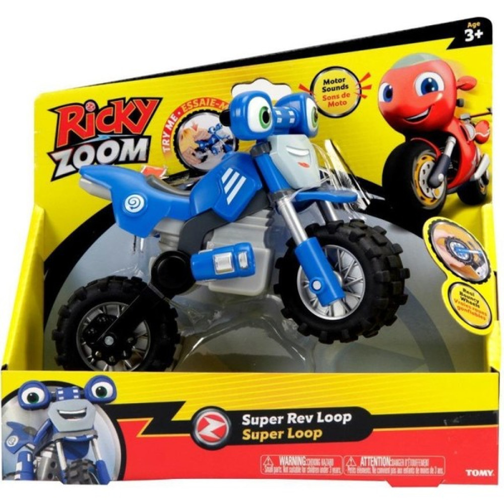 Adore Oyuncak Ricky Zoom Motor Sesi Efektli Motosiklet T20063 - Mavi Oyuncak Araç Fiyatı