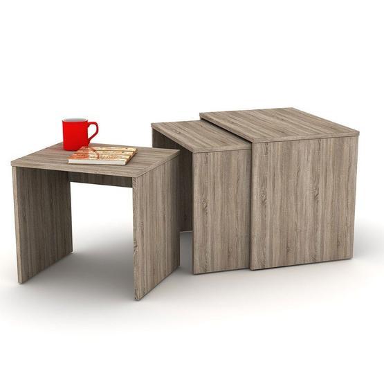 Adore Triple SHP-03-LT-1 Latte Zigon Sehpa