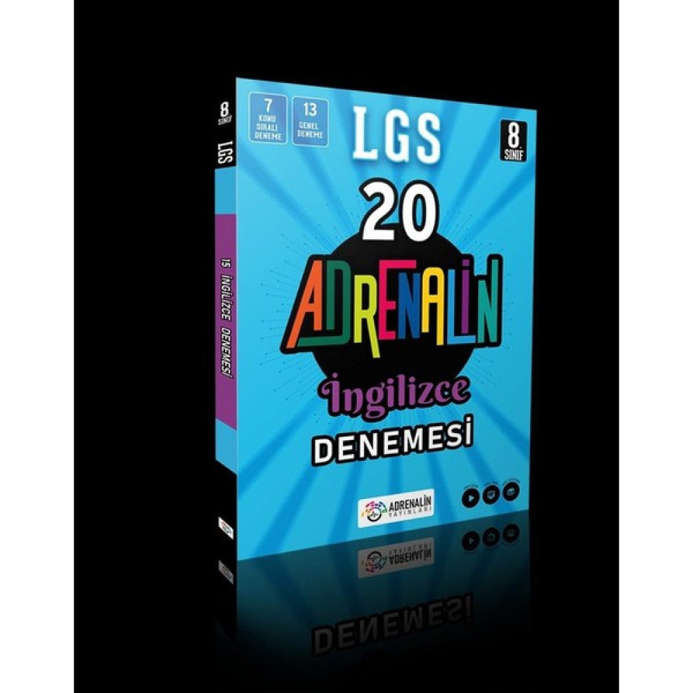 Adrenalin Yayınları 8. Sınıf Ingilizce 20 Branş Denemesi Kaynak Kitapları Fiyatı