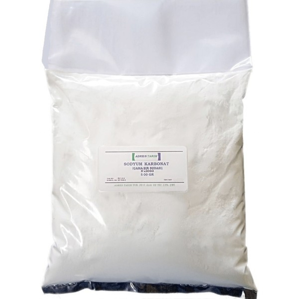 Adres Tarım Sodyum Karbonat (Çamaşır Sodası-Hafif Soda) 500 gr Çamaşır Deterjanı Fiyatı