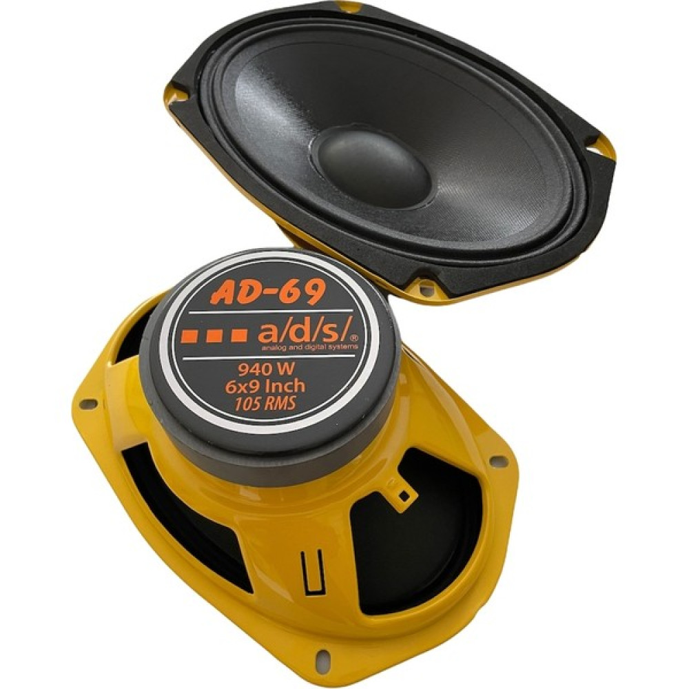 Ads Ads- 940W-OVAL- Profesyonel-Midrange-Anfi Uyumlu-2 Adettir Oto Hoparlörleri & SubWoofer Fiyatı