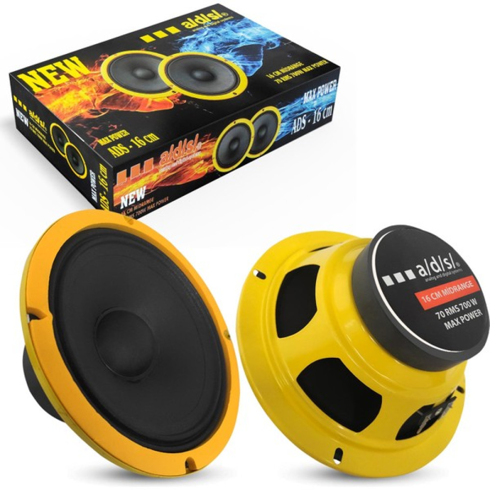 Ads Oto Mıdrange 16CM 700W 2 Adet Ads-16 Oto Hoparlörleri & SubWoofer Fiyatı