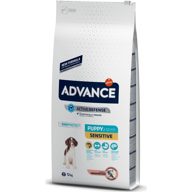Advance Puppy Sensitive Somonlu Yavru Köpek Maması 12 Kg Evcil Hayvan Ürünleri Fiyatı