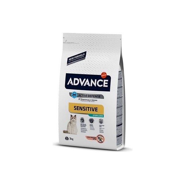 Advance Somonlu Kısırlaştırılmış Kedi Maması 3 kg Evcil Hayvan Ürünleri Fiyatı