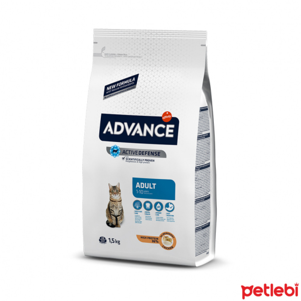 Advance Tavuklu Yetişkin Kedi Maması 1,5kg Evcil Hayvan Ürünleri Fiyatı