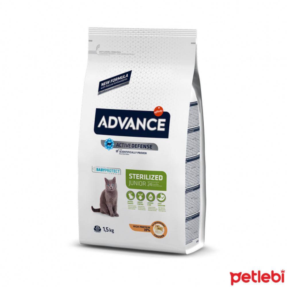 Advance Young Tavuklu Kısırlaştırılmış Yavru Kedi Maması 1,5kg Evcil Hayvan Ürünleri Fiyatı