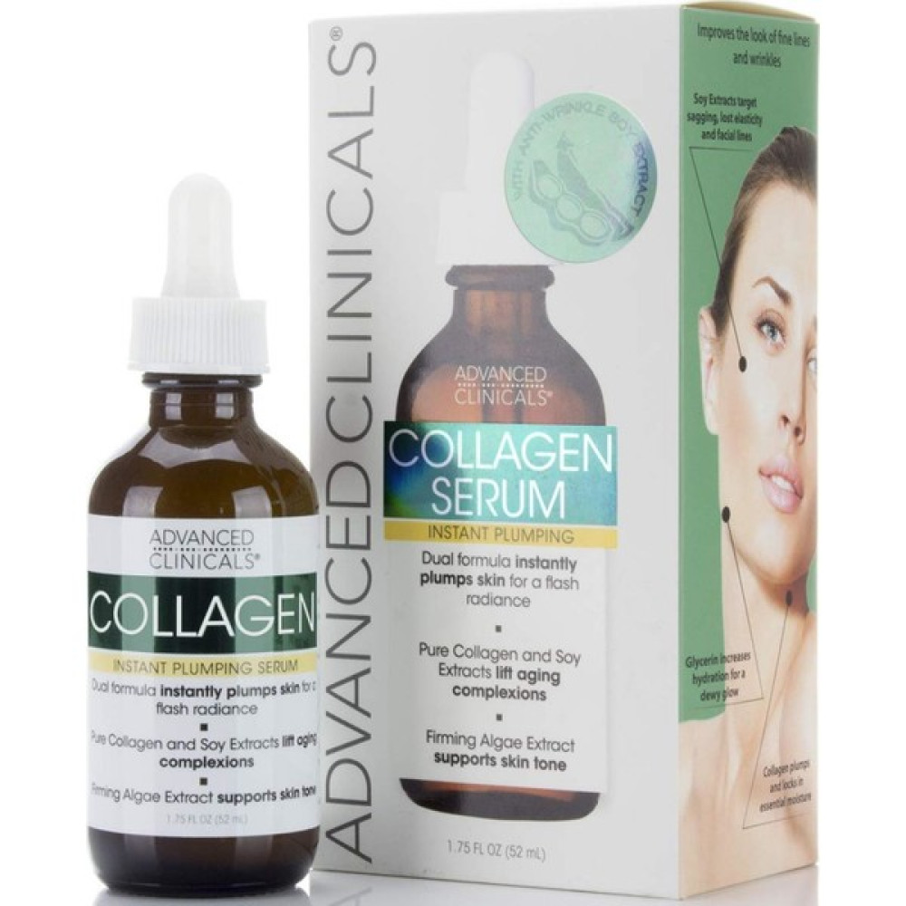 Advanced Clinicals Collagen Serum 52ml Anti-Aging / Yaşlanma Karşıtı Fiyatı