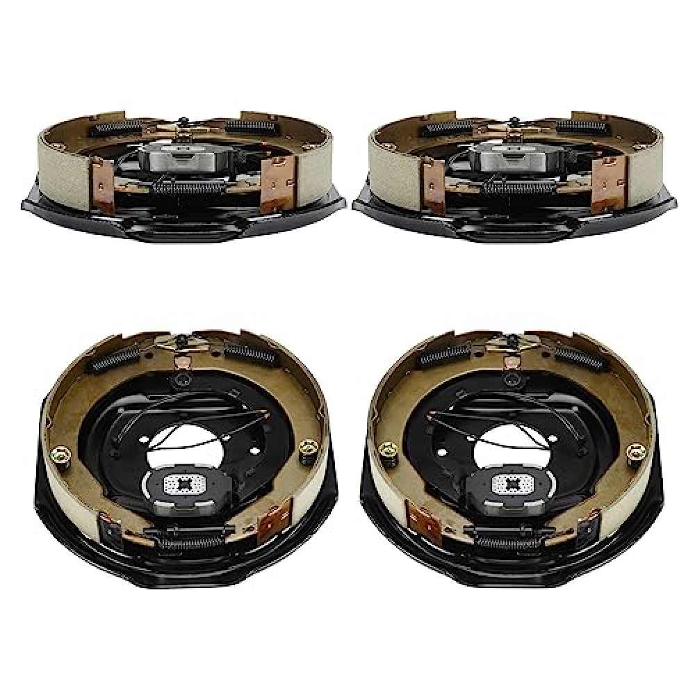 AEagle 12" x 2" Electric Trailer Brake for 5,200lbs 6,000lbs 7,000lbs Left and Right, 4Pcs