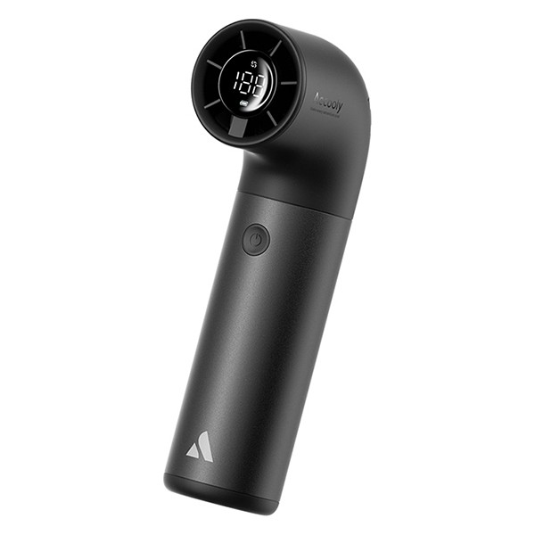 Aecooly PH01 Aero Pro Serisi Dijital LED Göstergeli Portatif Soğutucu El Fanı Siyah Vantilatörler Fiyatı