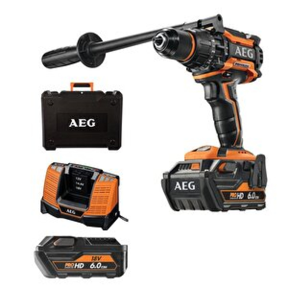 AEG Aeg Bsb18 Bl Li-602c Akülü Darbeli Matkap Makinası 18v 13mm 6.0ah 140nm Matkaplar Fiyatı