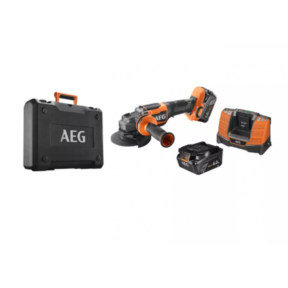 Aeg Bews 18-125Blpx-602C 18V 6Ah Cift Akulu Komursuz Motor Taslama Taşlama Makinesi Fiyatı