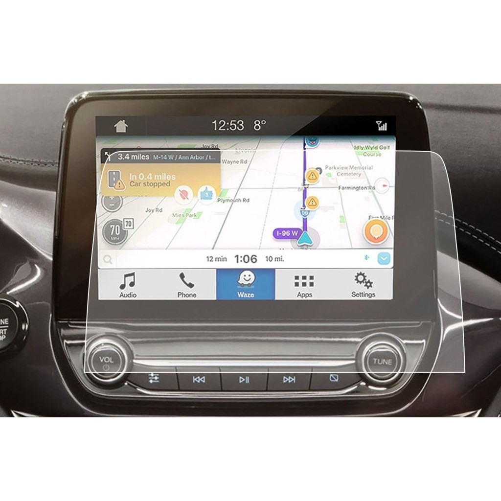 Ael-Tech Ford Puma 8 Inç Navigasyon Nano Ekran Koruyucu Çizilmeye Karşı Dayanıklı Film SSD / Solid State Drive Fiyatı