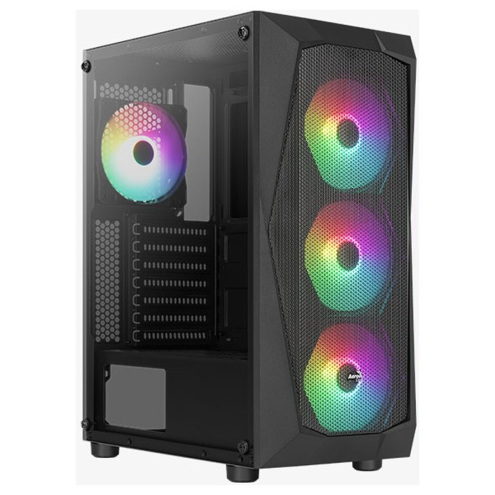 Aerocool Falcon 4X12CM Frgb LED Fan, Tempered Glass Yan Panel, USB 3.0 Oyuncu Kasası (Ae-Flc) PC Kasaları Fiyatı
