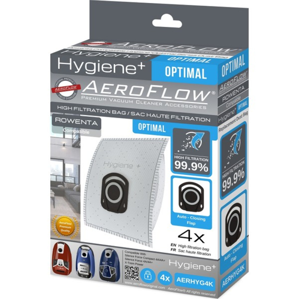 Aeroflow Rowenta Ro 6441 / Ro 6477 4A Elektrikli Süpürge Toz Torbası Elektrikli Süpürge Aksesuarları Fiyatı