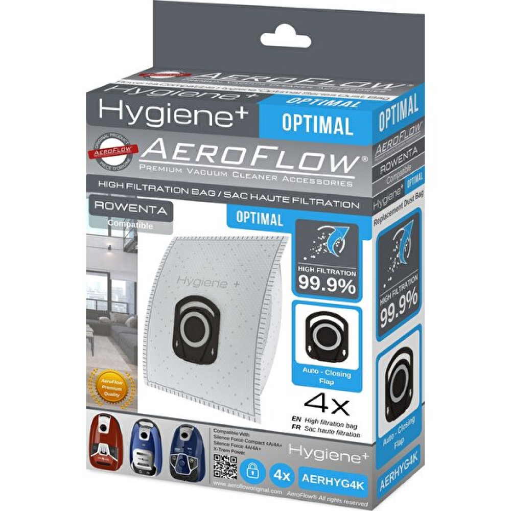 Aeroflow Rowenta RO6886EA Hygiene Toz Torbası Elektrikli Süpürge Aksesuarları Fiyatı