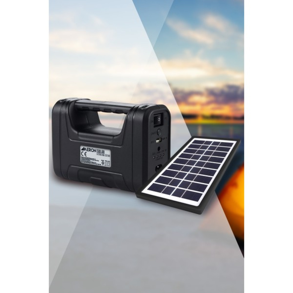Aeron Solar Aydınlatma Sistemi - Siyah Dış Mekan & Bahçe Oyuncakları Fiyatı