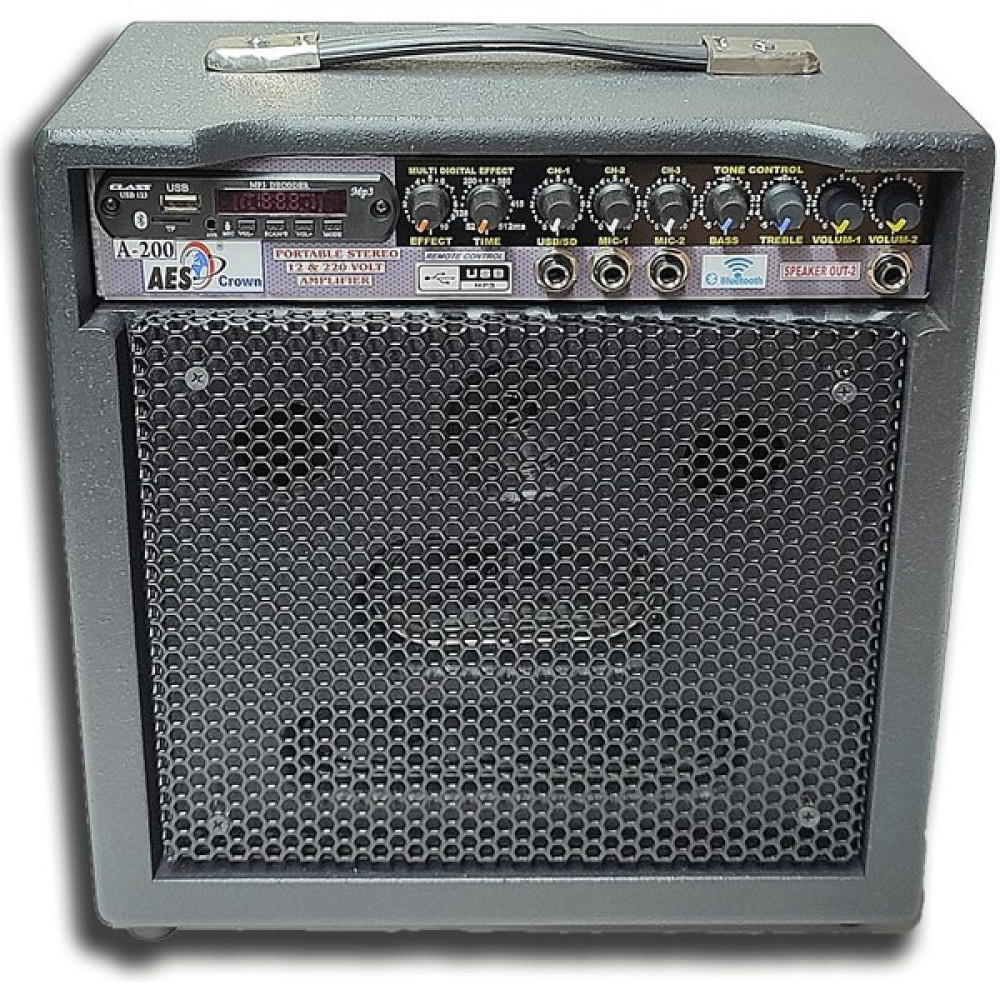 Aes A-200 Portatif Taşınabilir Çanta Amfi 50 Watt Dijital Efekt Müzik Aleti Aksesuarları Fiyatı