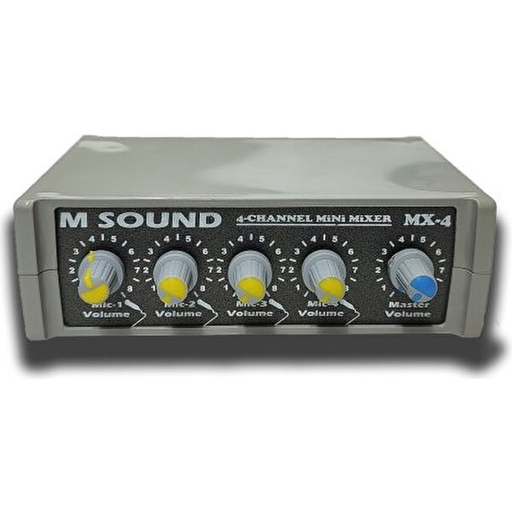 AES Msound Mx-4 4 Kanal Mini Mikser Stüdyo ve Sahne Ekipmanları Fiyatı