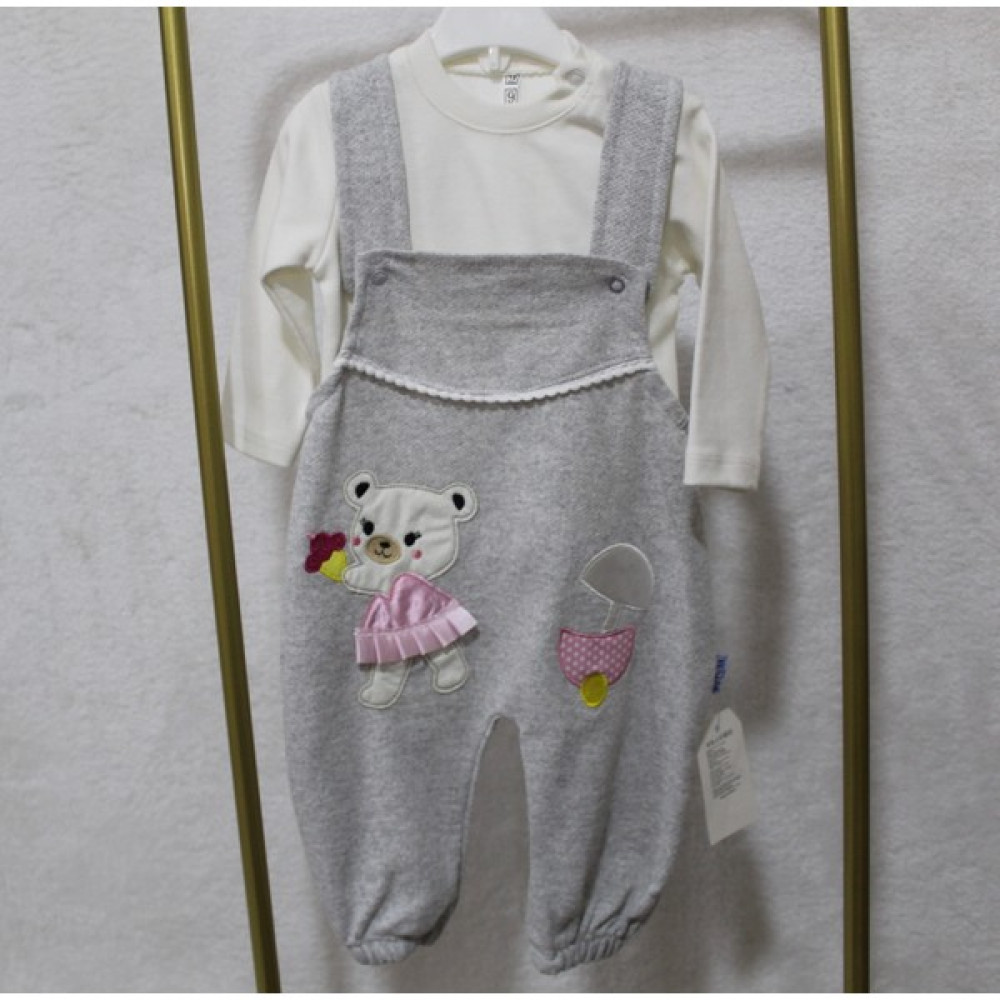 Afacan Babies Gri Salopet Bebek Tulumu Fiyatı