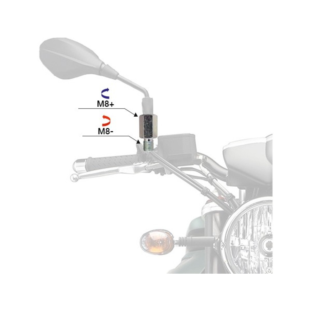 Afe Motor Ayna Adaptörü Beyaz +8 -8 Fren Grubu Fiyatı