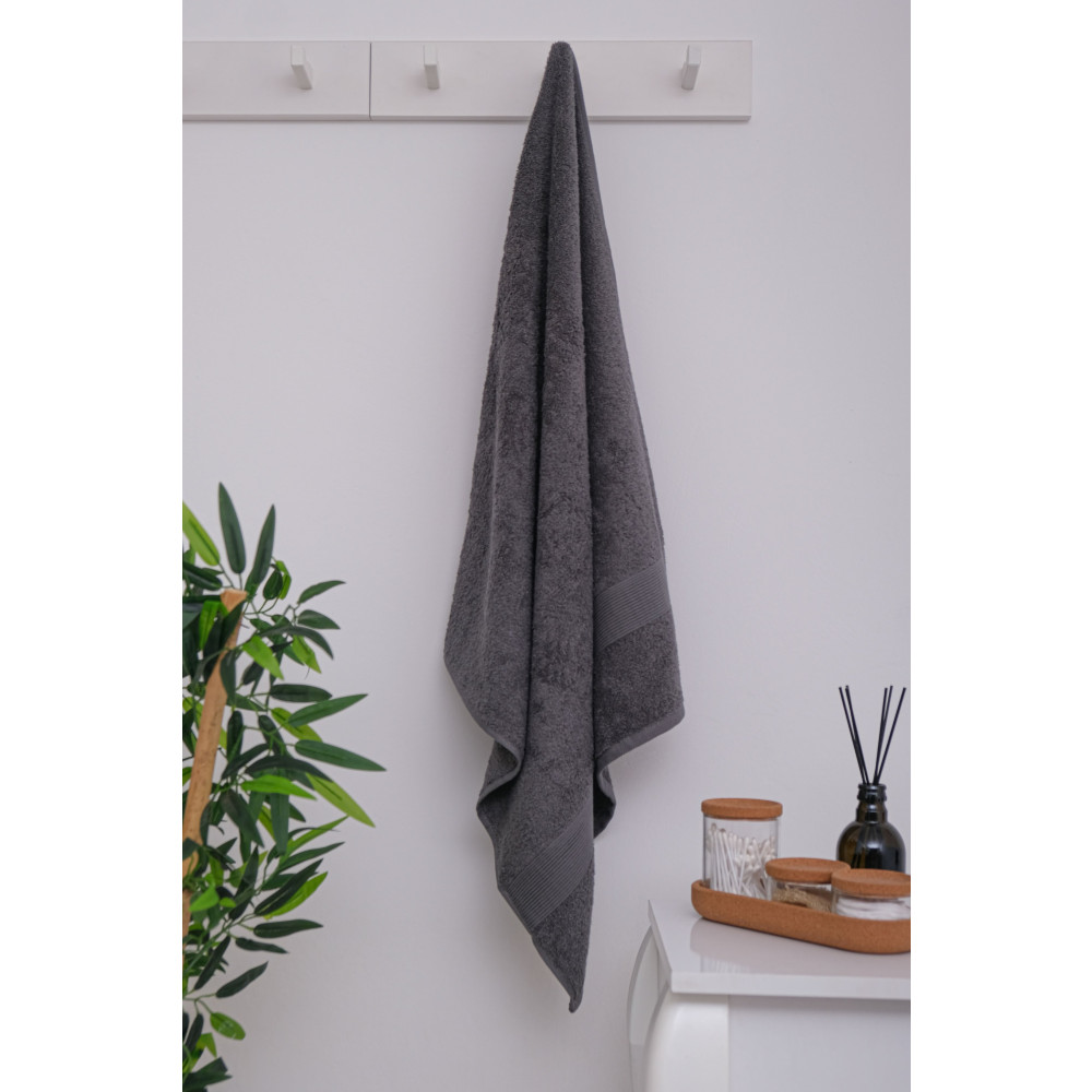 Afeks Home Antrasit 90X150 Cm Pamuk Havlu (AFEKSHOME.40006) Oto, Bahçe, Yapı Market Fiyatı
