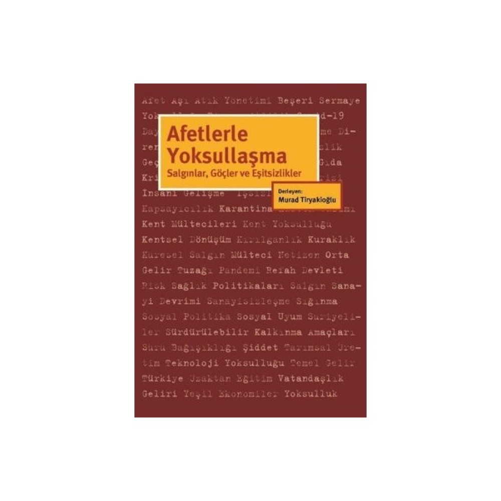 Afetlerle Yoksullaşma - Murad Tiryakioğlu Akademik Fiyatı