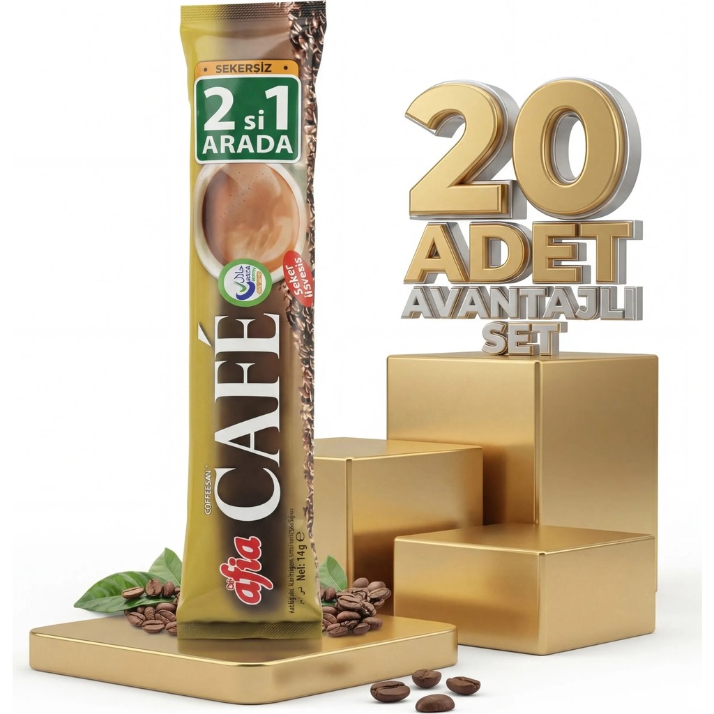 Afia 2si 1 Arada Kahve 20X14 gr - 1 Adet - Öğütülmüş Diğer Fiyatı