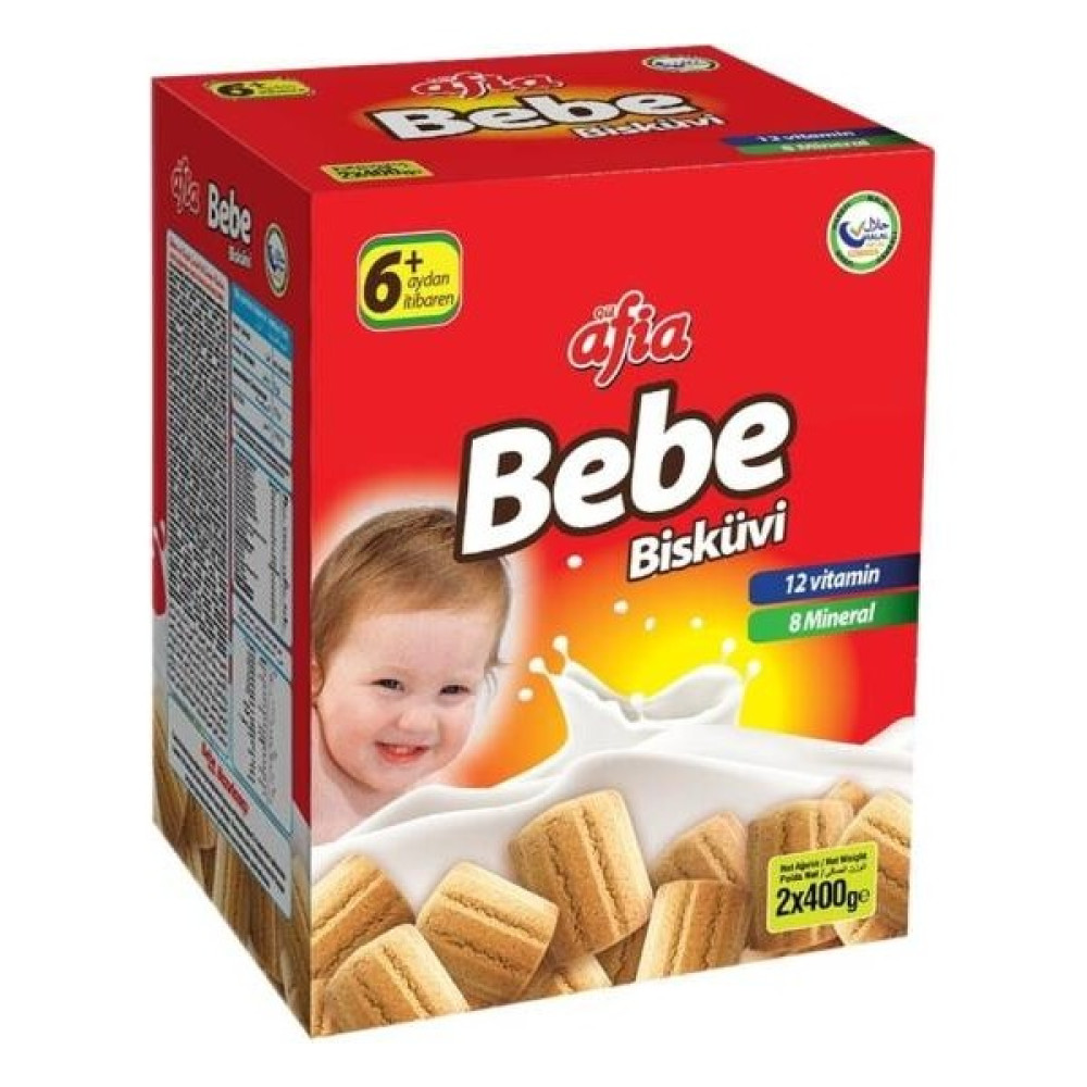 Afia bebe Bisküvisi 800G x 4 Bebek Beslenme Gereçleri Fiyatı
