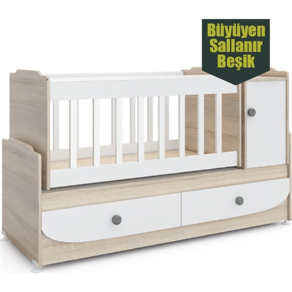 Afillibebek Sw 261 Swing Eco Büyüyen Beşik 60 x 165 cm - Somon Beşik Fiyatı