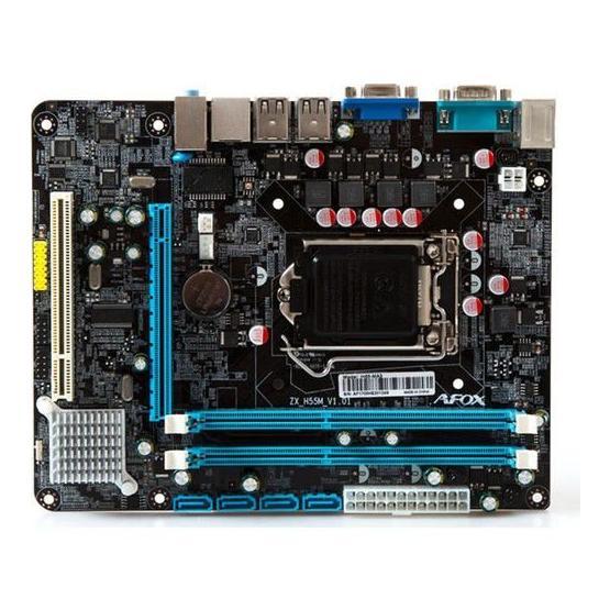 Afox IH55-MA46H55 DDR3 VGA 4xUSB2.0 16x LGA1156P Anakart