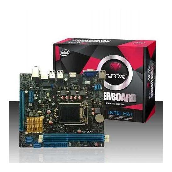 Afox IH61-MA4 Intel H61 1333 MHz DDR3 Soket 1155 mATX Anakart