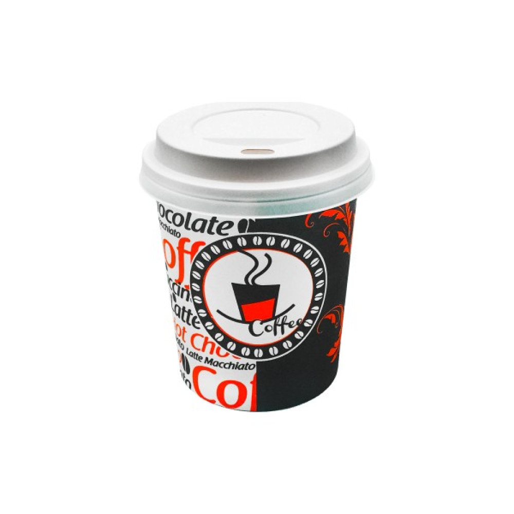 Afra Tedarik 8 Oz Beyaz Kapaklı Karton Bardak Kahve Çay Kağıt Bardak 250 ml 100'lü Mutfak Sarf Malzemeleri Fiyatı