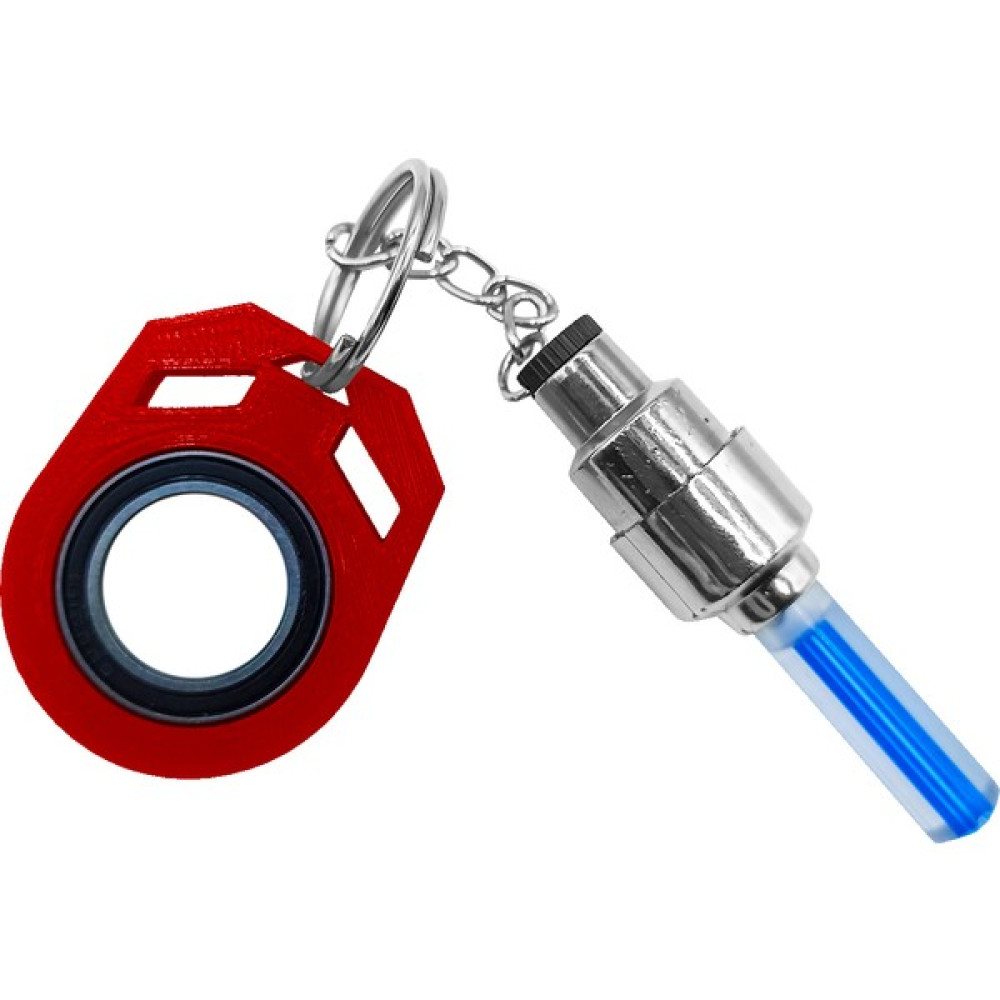 Afra Tedarik Anahtarlık Işıklı Rulmanlı Keyrambit Flash Işığı Key Hareket Sensörlü Işıklı Sibop Flaş - Kırmızı Anahtarlık Fiyatı