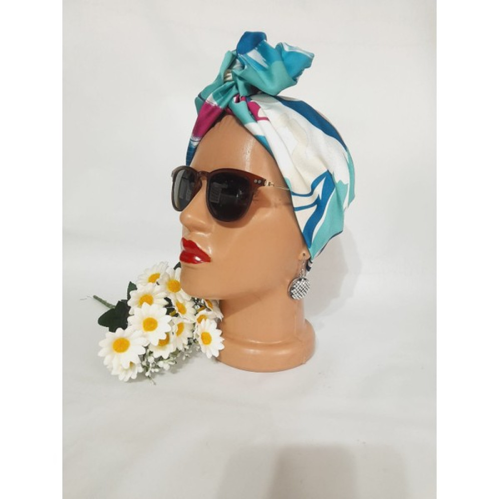 Afrika Modeli Telli Bandana renkli Saç Aksesuarı Kumaş toka Toka, Taç & Saç Bandı Fiyatı