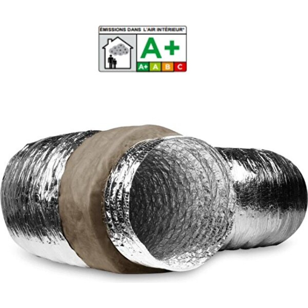 Afs 203 mm Afs Ses ve Isı Izolasyonlu 10 mt Aluminyum Flexible Hava Kanalı SONOAFS-ALU.70B Ecosoft Nalburiye & Hırdavat Fiyatı