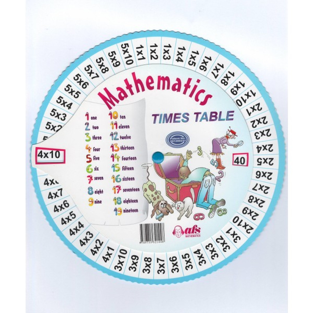 Afs Çarpım Tablosu Bilim & Teknik Fiyatı