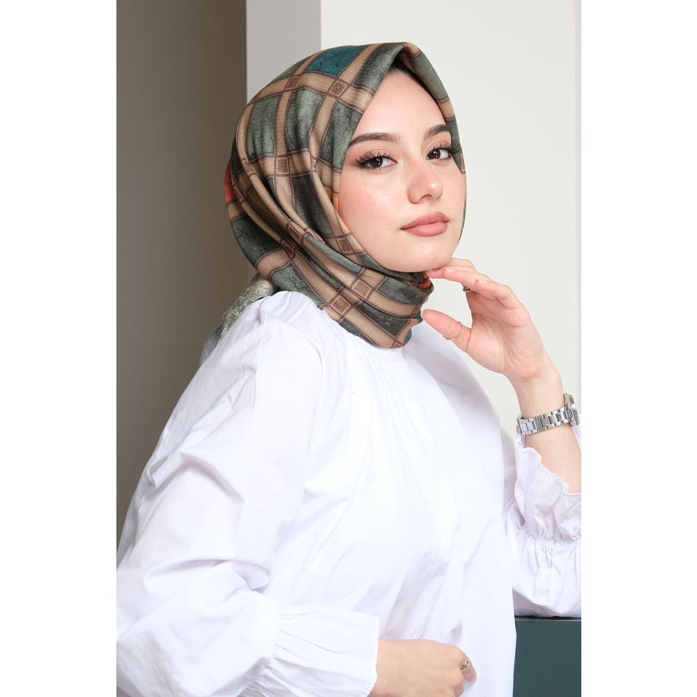 AFVENTE Desenli Pamuk Eşarp Dp-192 Eşarp Fiyatı